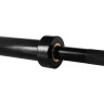 Гриф олимпийский UNIX FIT PRO 320 прямой 220 см / 50 мм Black BB22_50OLYMPBK320